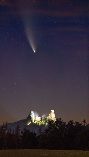 Neowise nad Troskami